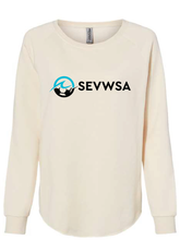 Women's California Wave Wash Crewneck Sweatshirt / Bone / Southeastern Virginia Women’s Soccer Association / SEVWSA