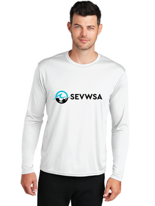 Long Sleeve Performance Tee / White / Southeastern Virginia Women’s Soccer Association / SEVWSA