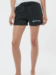 Women’s Lightweight California Wave Wash Sweatshorts / Black / Southeastern Virginia Women’s Soccer Association / SEVWSA