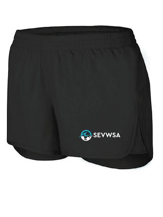 Women's Wayfarer Shorts / Black / Southeastern Virginia Women’s Soccer Association / SEVWSA