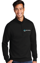 Core Fleece 1/4-Zip Pullover Sweatshirt / Black / Southeastern Virginia Women’s Soccer Association / SEVWSA