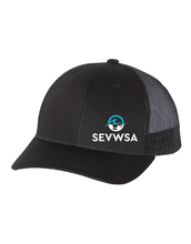 Low Pro Trucker Cap / Black / Southeastern Virginia Women’s Soccer Association / SEVWSA