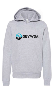 Youth Sponge Fleece Crewneck Sweatshirt / Athletic Heather / SEVWSA