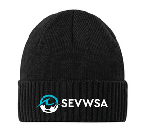 Rib Knit Cuff Beanie / Black / SEVWSA