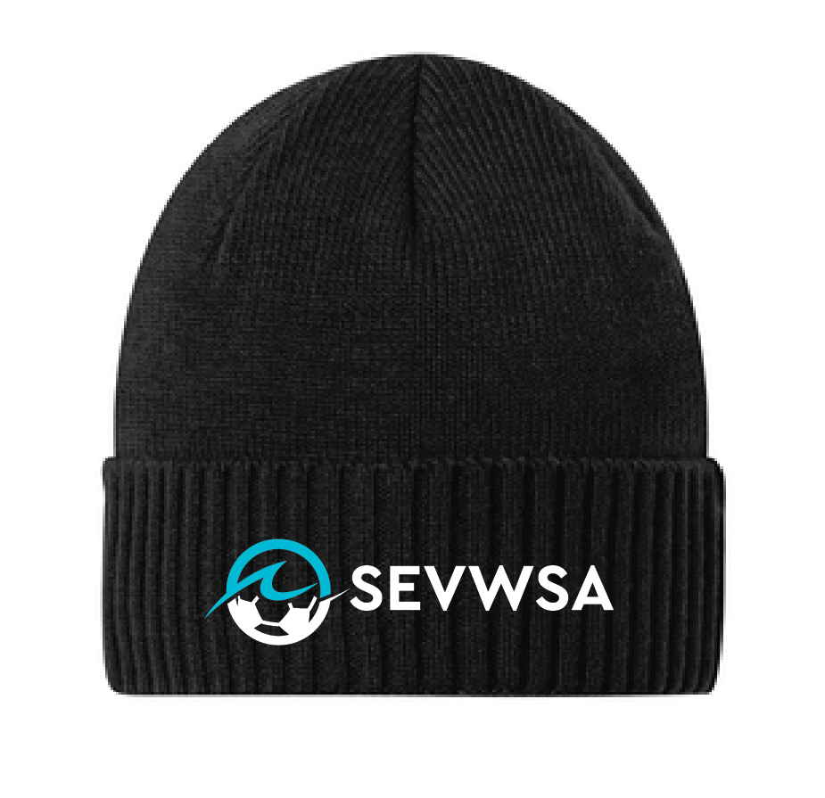 Rib Knit Cuff Beanie / Black / SEVWSA