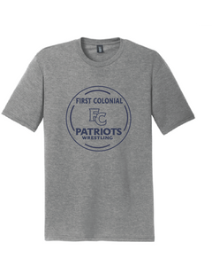 Softstyle  T-Shirt / Heather Grey / First Colonial Wrestling