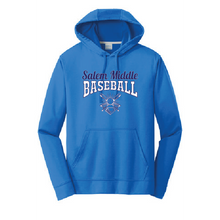 Performance Hooded Sweatshirt / Royal / Salem Middle School Baseball