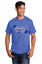 Core Cotton Tee / Heather Royal / Salem Middle School Cheer