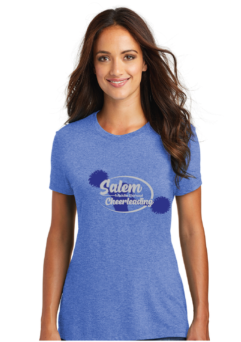 Women’s Perfect Tri Tee / Royal Frost / Salem Middle School Cheer