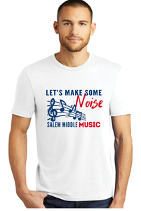 Perfect TriBlend Tee / White / Salem Middle School Music
