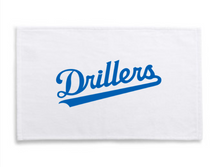Rally Sweat Towel / White / Tidewater Drillers