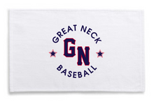 Rally Sweat Towel / White / Great Neck Baseball