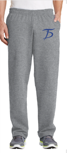 Core Fleece Sweatpant with Pockets / Athletic Heather / Drillers Baseball