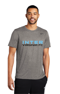 Nike Legend Tee / Carbon Heather / Inter Virginia FC