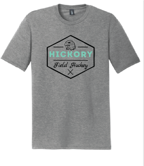 Perfect Triblend Tee / Heathered Grey / Hickory Field Hockey