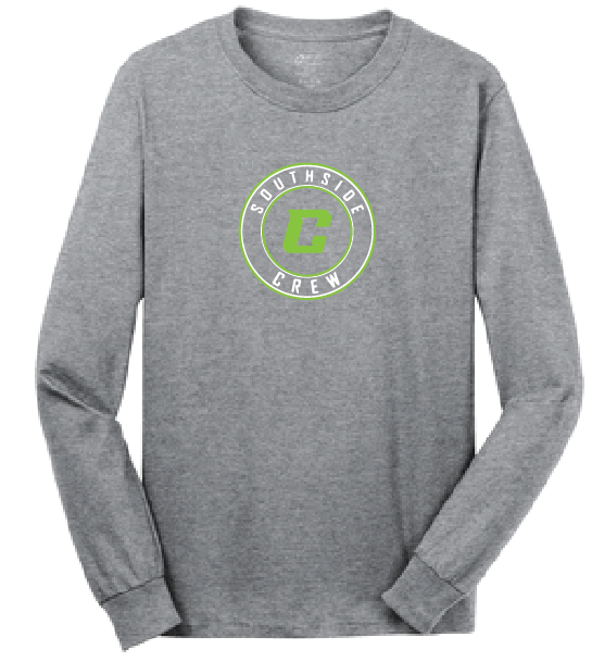 Long Sleeve Softstyle T-Shirt (Youth & Adult) / Athletic Heather / Southside Crew