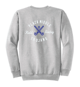 Crewneck Sweatshirt / Ash Gray / Plaza Field Hockey - Fidgety