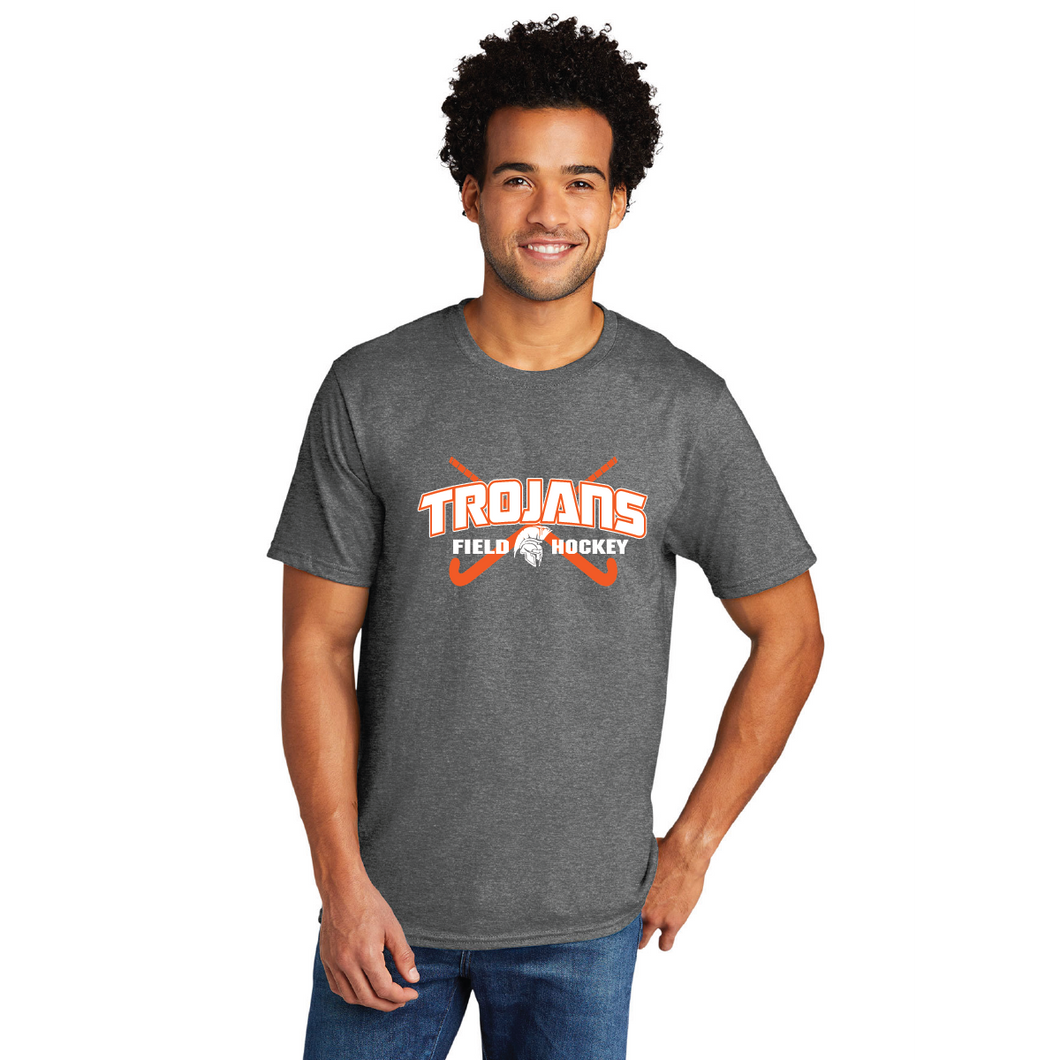 Tri-Blend Tee / Graphite Heather / Plaza Middle School Field Hockey