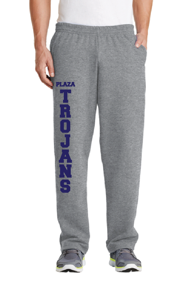 Core Fleece Sweatpant with Pockets / Athletic Heather / Plaza Middle School Baseball