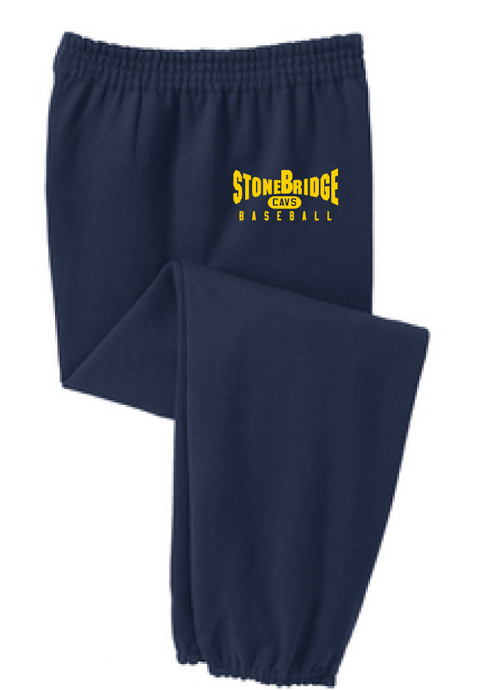 Essential Fleece Sweatpants (Youth & Adult) / Navy / StoneBridge Baseball
