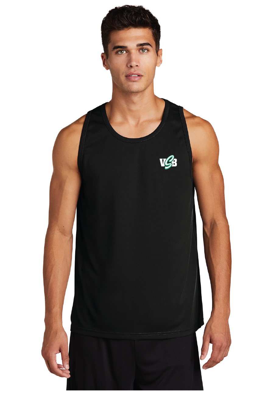 Competitor Tank / Black / Virginia Beach Stripers Baseball