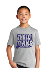 Cotton Tee (Youth & Adult) / Athletic Heather / Three Oaks Elementary