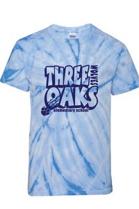 Youth Contrast Cyclone T-Shirt / Royal / Three Oaks Elementary