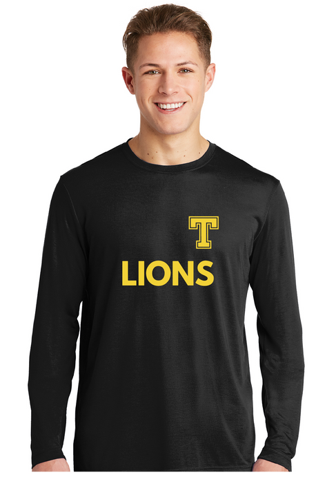 Long Sleeve Cotton Touch Tee / Black / Tallwood High School Athletics