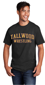 Core Cotton Tee / Black / Tallwood High School Wrestling