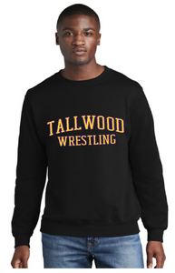 Core Fleece Crewneck Sweatshirt / Black / Tallwood High School Wrestling
