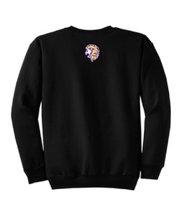 Core Fleece Crewneck Sweatshirt / Black / Tallwood High School Wrestling