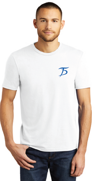 Perfect Triblend Tee (Youth & Adult) / White / Drillers Baseball