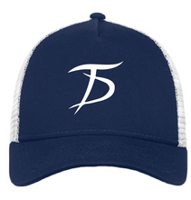 Snapback Trucker Cap / Deep Navy/ White / Drillers Baseball