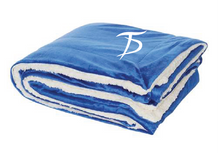 Alpine Sherpa Blanket / Royal / Drillers Baseball