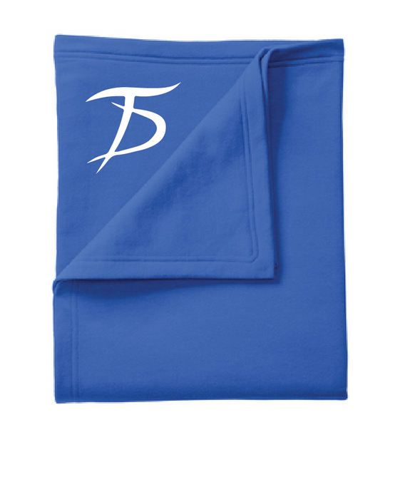 Core Fleece Sweatshirt Blanket / Royal / Tidewater Drillers - Fidgety