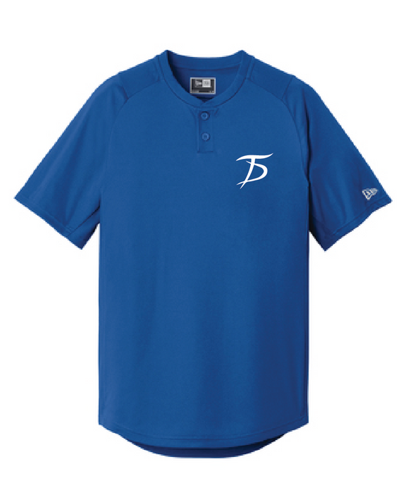 Diamond Era 2-Button Jersey / Royal / Tidewater Drillers - Fidgety