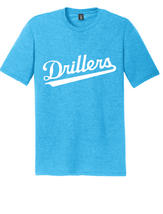 Perfect TriBlend Tee / Turquoise Frost / Tidewater Drillers - Fidgety