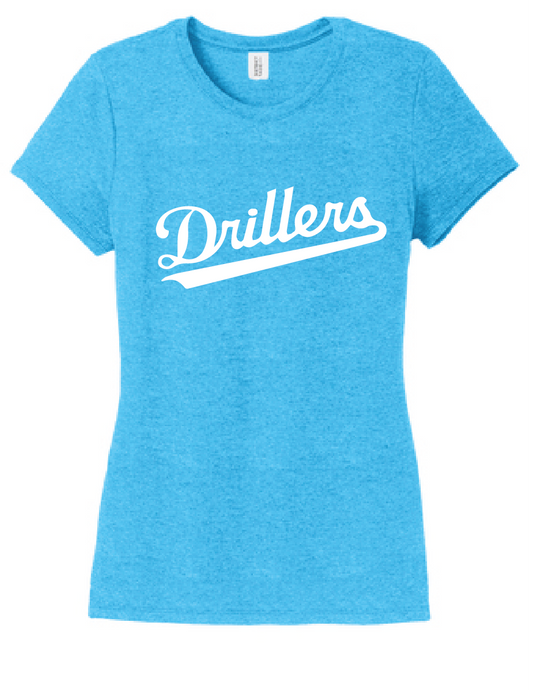 Women’s Perfect TriBlend Tee / Turquoise Frost / Tidewater Drillers - Fidgety