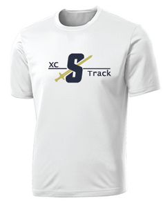 Performance T-Shirt (Youth & Adult) / White / Stonebridge XC Track