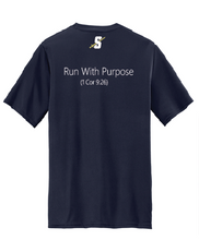 Performance T-Shirt (Youth & Adult) / Navy / Stonebridge XC Track