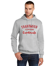 Core Fleece Pullover Hooded Sweatshirt / Ash / Trantwood Elementary