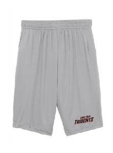 Youth PosiCharge Competitor Shorts / Silver / Tridents - Fidgety