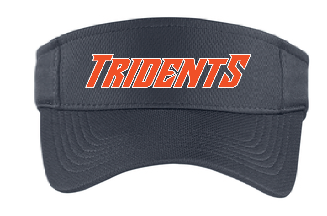 Visor / Gray / Tridents - Fidgety