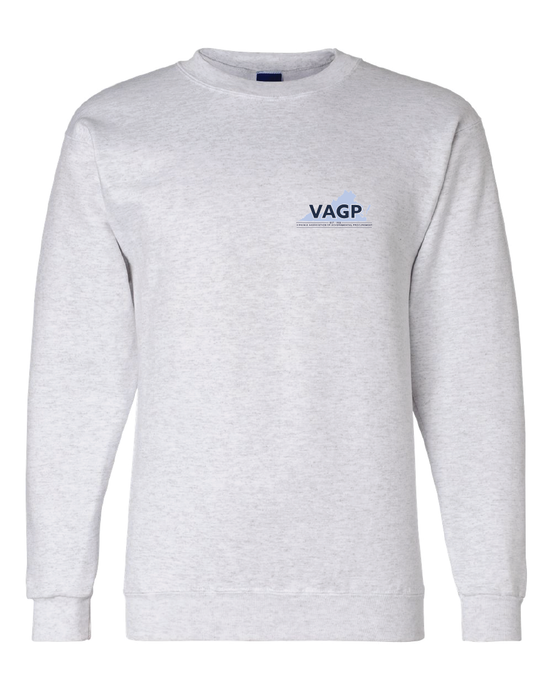 Core Fleece Crewneck Sweatshirt / Ash / Virginia Association Of Governmental Procurement