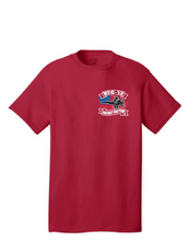 Short Sleeve Cotton T-Shirt / Red / VFC-12 - Fidgety