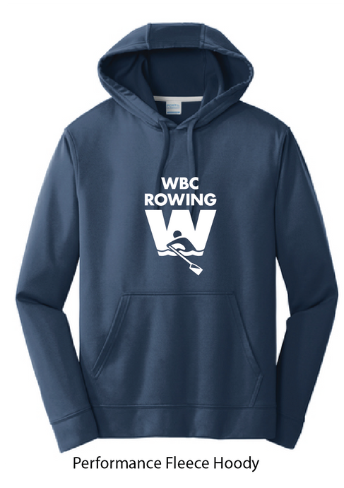 Performance Hooded Sweatshirt / Navy / WBC - Fidgety