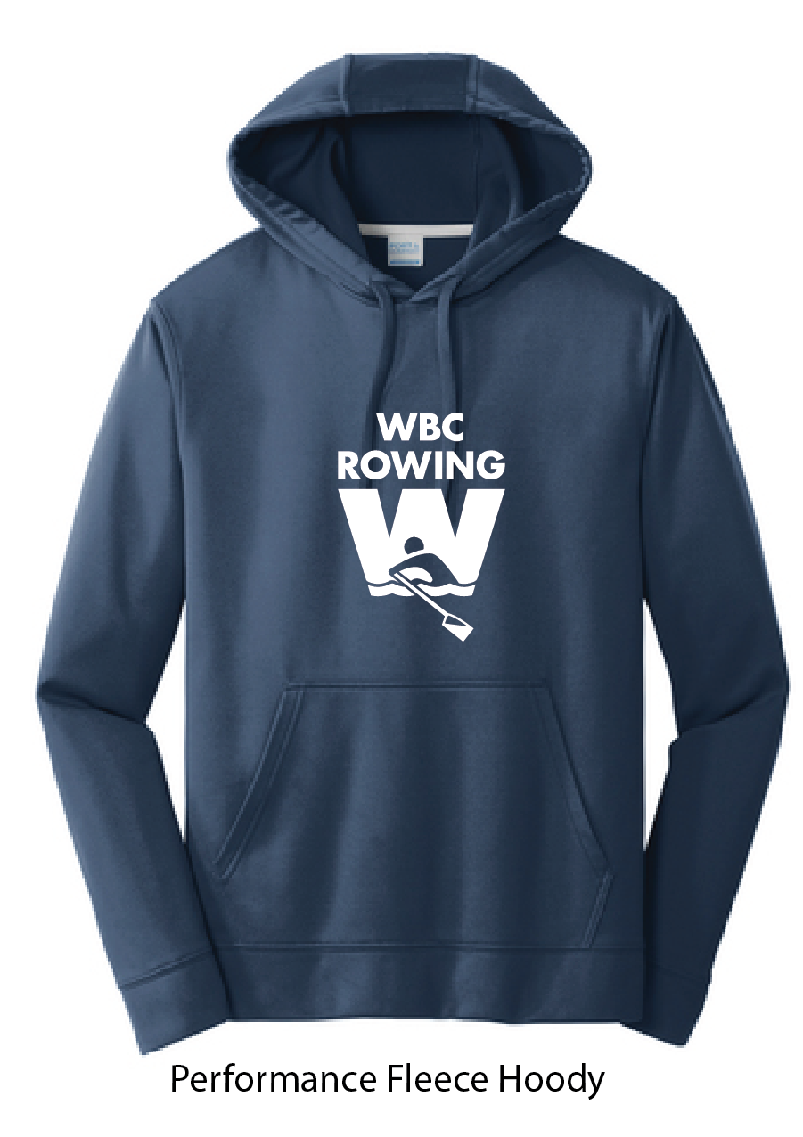 Performance Hooded Sweatshirt / Navy / WBC - Fidgety
