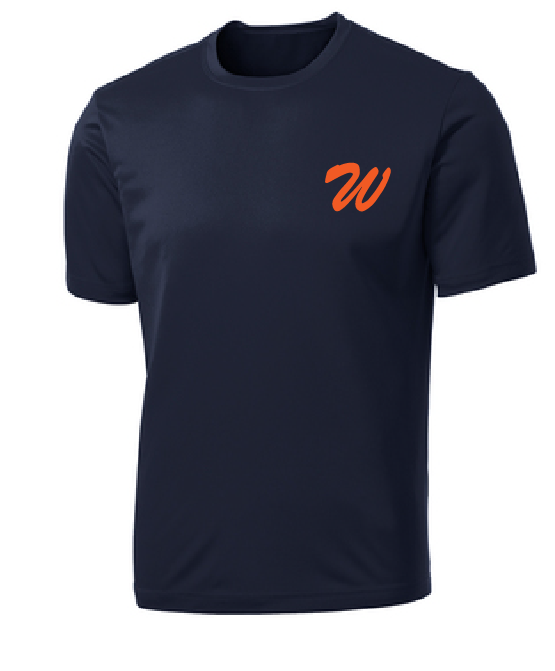 Practice Jersey Performance Shirt (Youth & Adult) / Navy / Wahoos