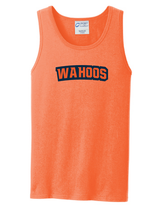 Core Cotton Tank / Neon Orange / Wahoos - Fidgety