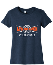 Volleyball Cotton T-Shirt / Navy / Lynnhaven Volleyball - Fidgety